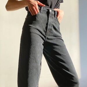 AGOLDE Balloon Jean - Faded black